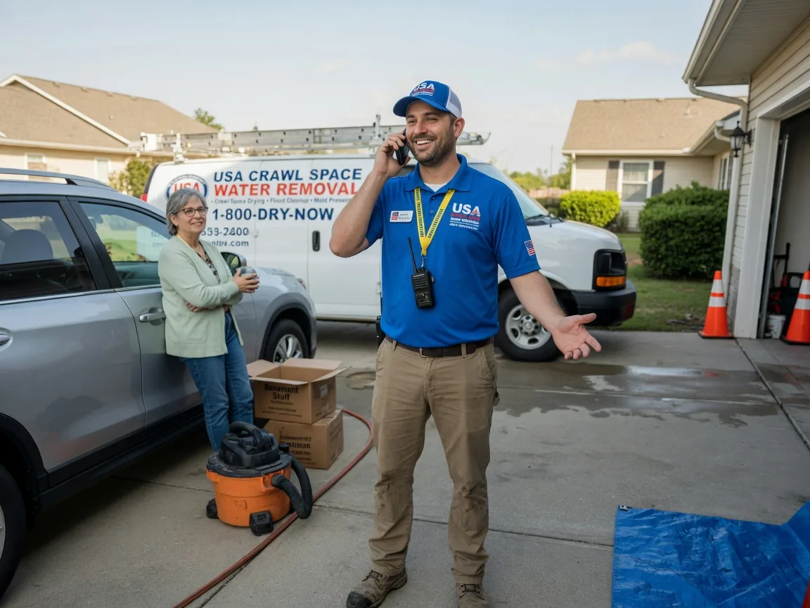 Crawl Space Water Removal The Plains, OH FAQs
